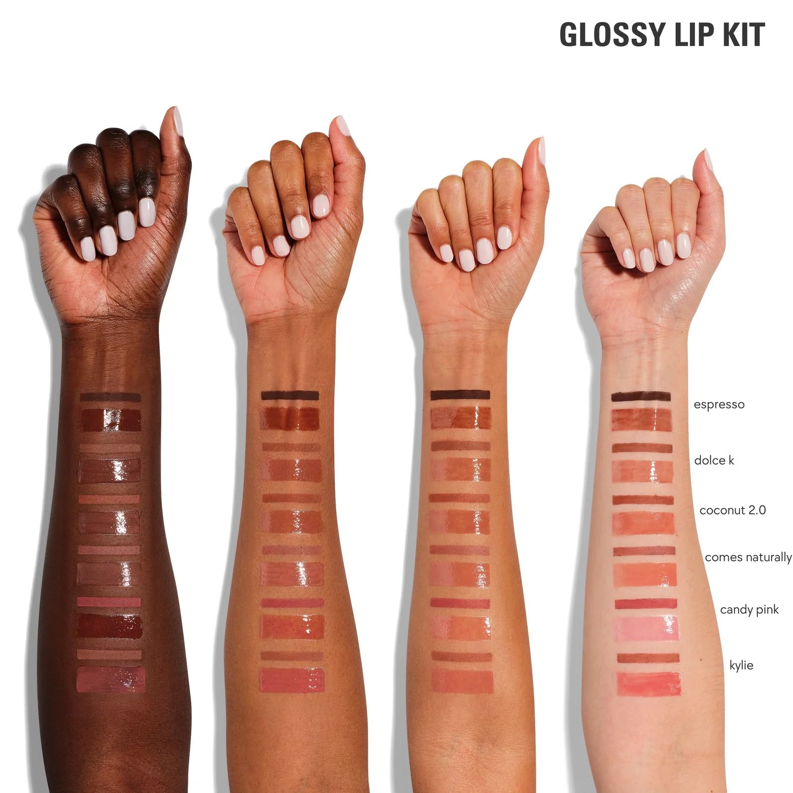 Kit lèvres glossy